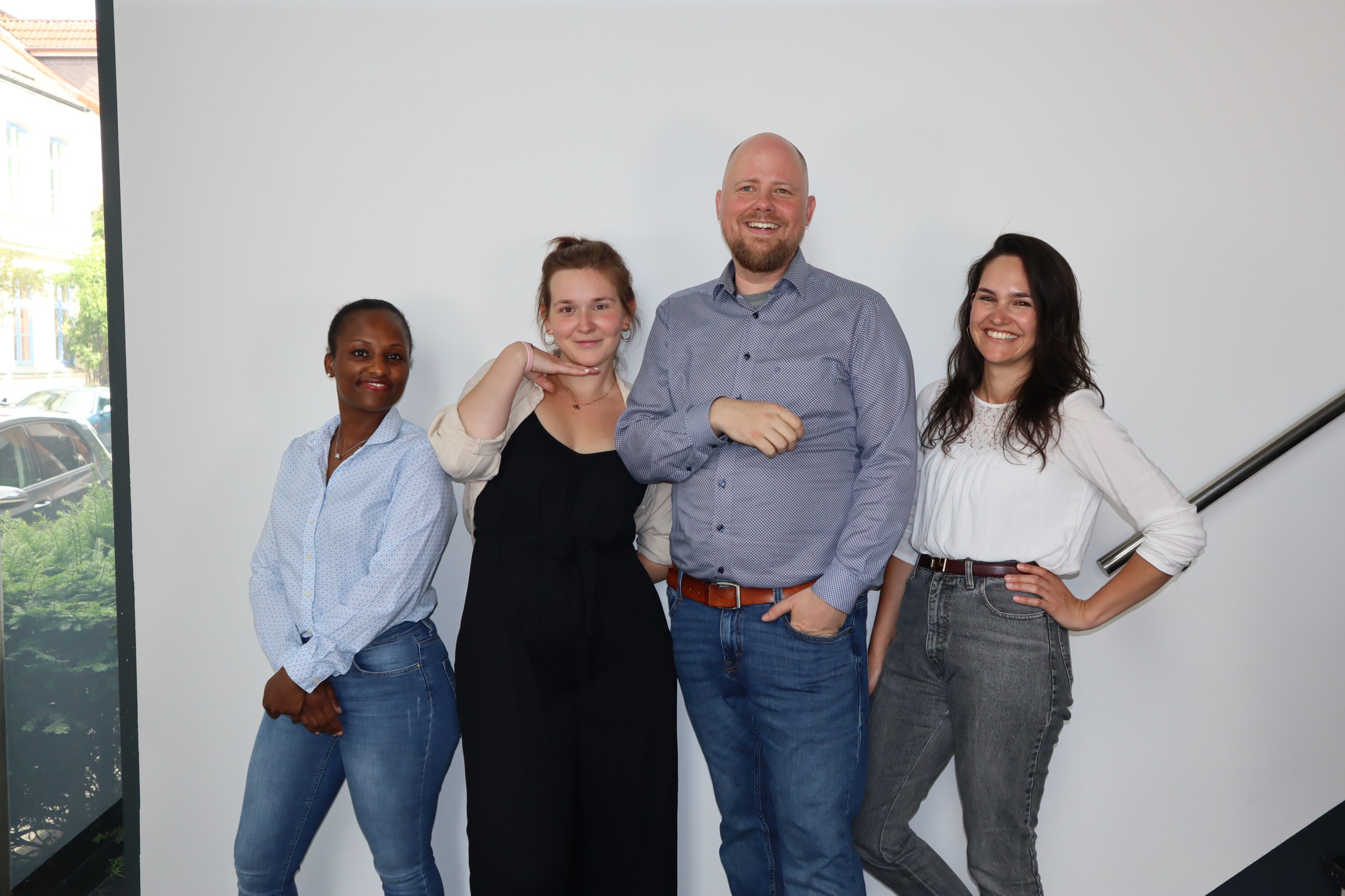 Pauline, Nadja, Michel und Lena